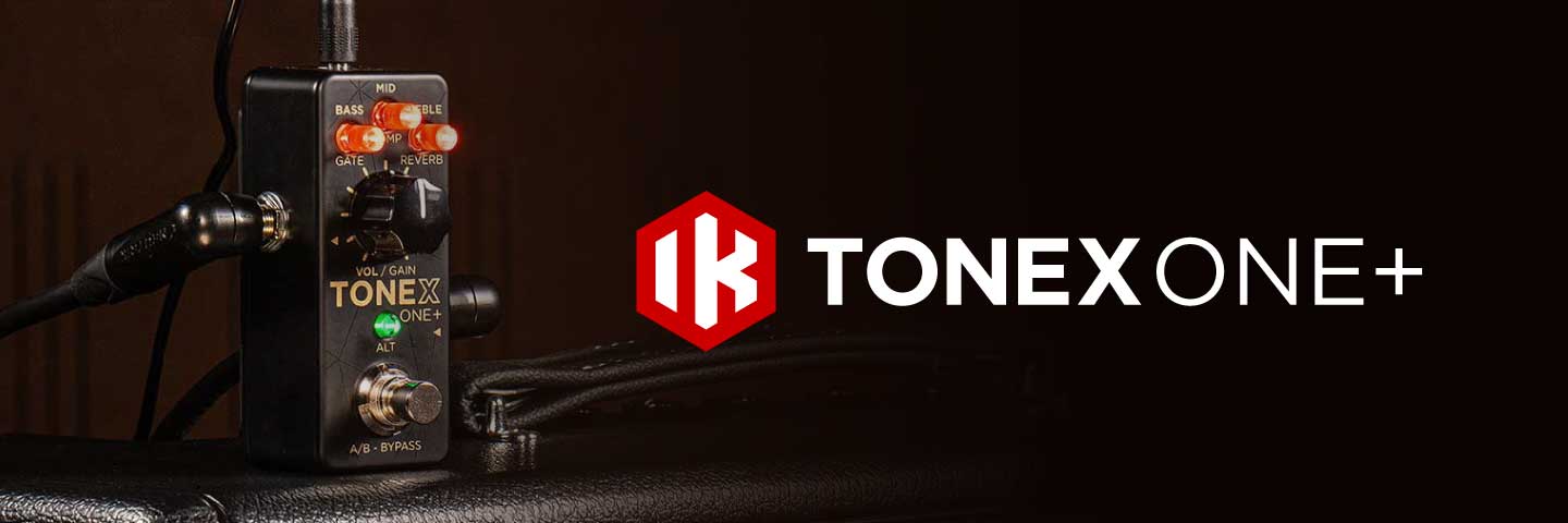 IK Multimedia Presents the New TONEX ONE+