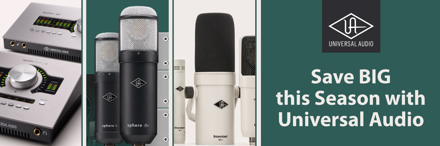 Save Big with Universal Audio!