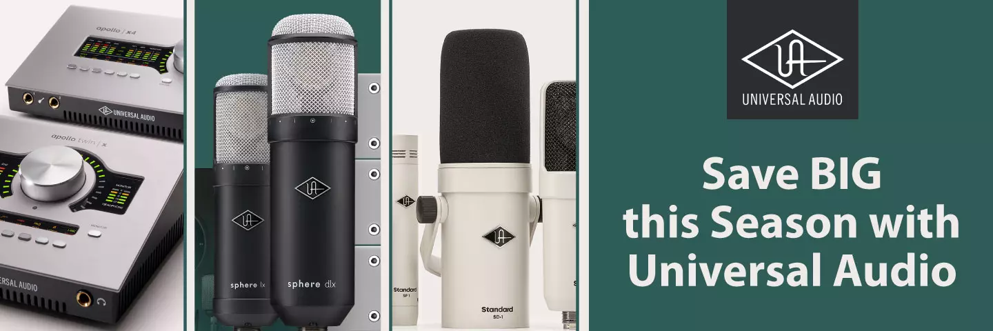 Save Big with Universal Audio!