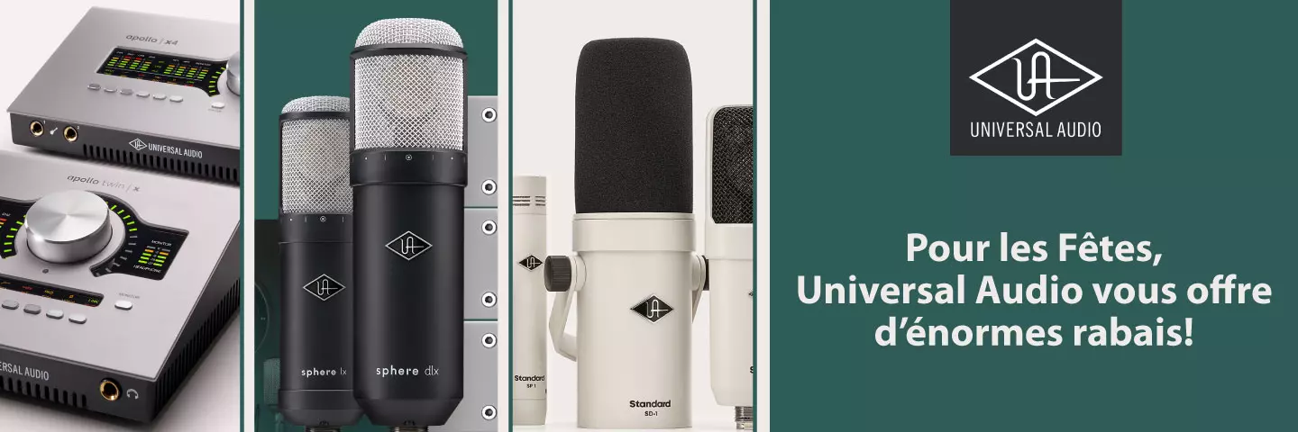 Profitez dnormes rabais sur les produits Universal Audio