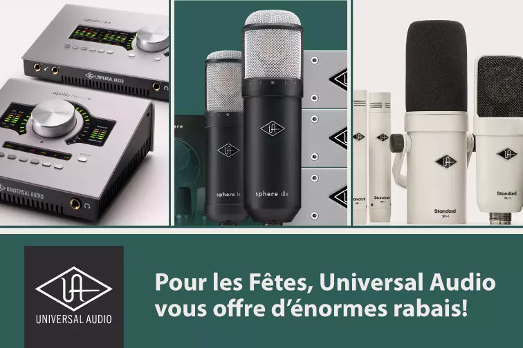 Profitez dnormes rabais sur les produits Universal Audio