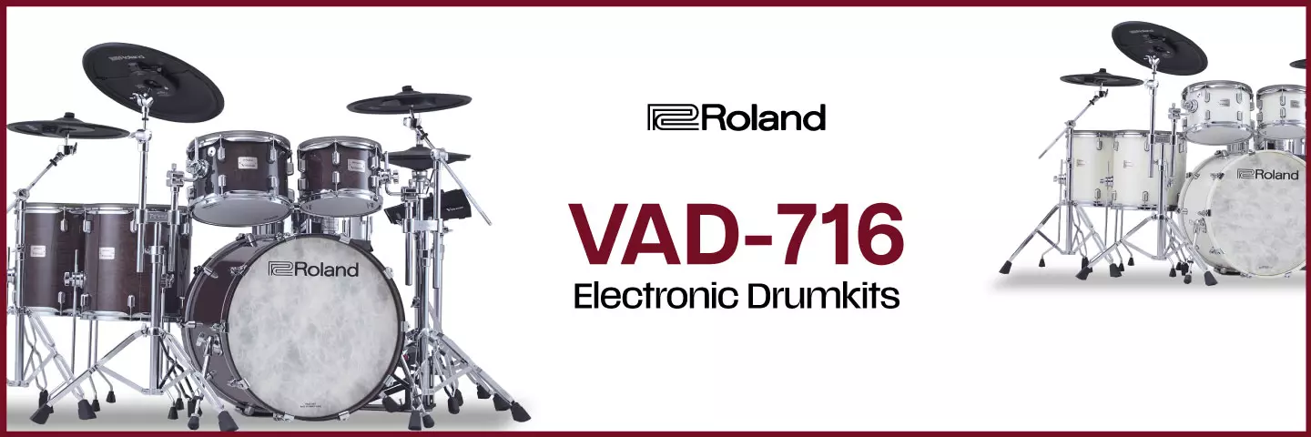 New from Roland! VAD-716 Electronic Drumkits