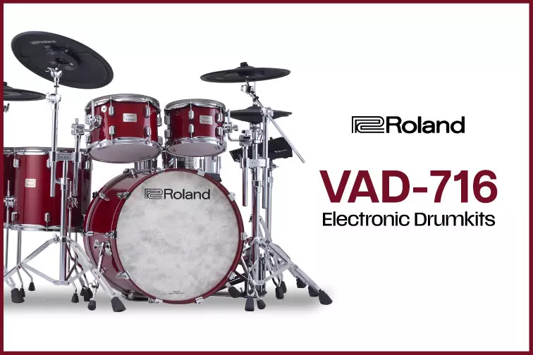 New from Roland! VAD-716 Electronic Drumkits