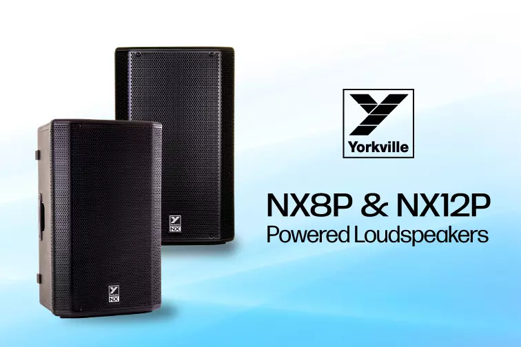 New! NX8P & NX12P Powered Loudspeakers
