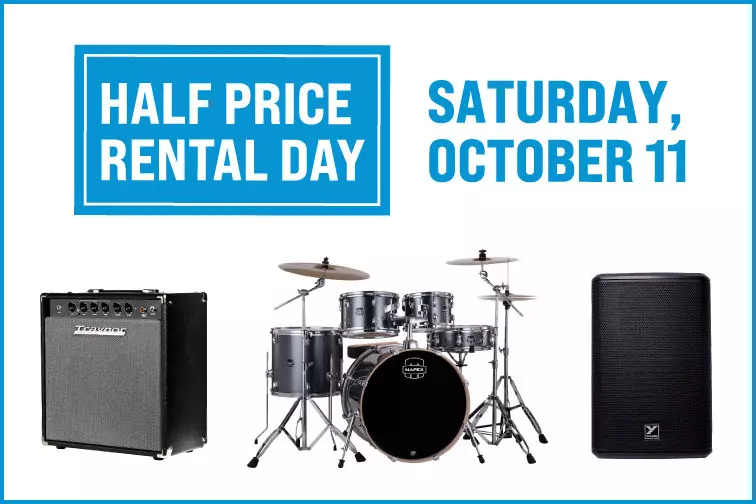 Half Price Rental Day!