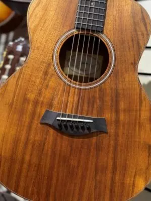 Guitar with Koa wood top