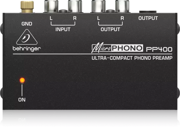 Behringer PP400 Ultra-Compact Phono Preamp