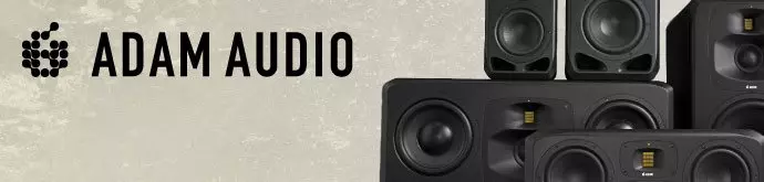 ADAM Audio Landing Page Banner