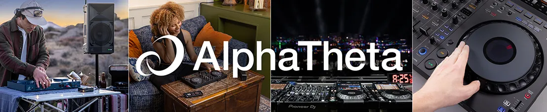 AlphaTheta Landing Page Banner