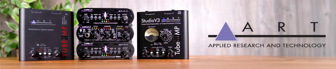 ART Pro Audio Landing Page Banner