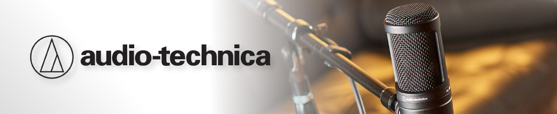 Audio-Technica Landing Page Banner