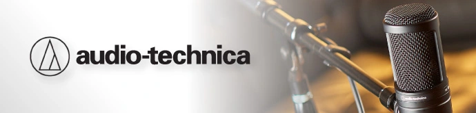 Audio-Technica Landing Page Banner