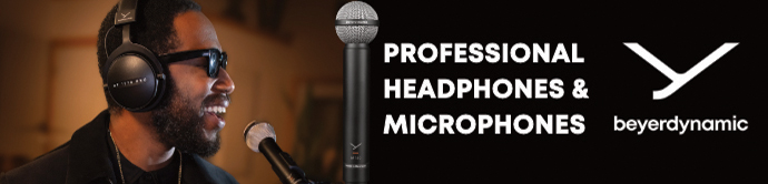 Beyerdynamic Landing Page Banner