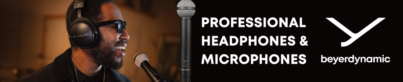 Beyerdynamic Landing Page Banner