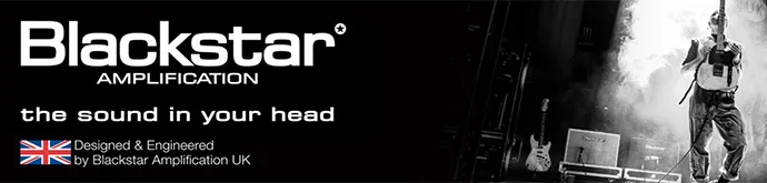 Blackstar Amplification Landing Page Banner