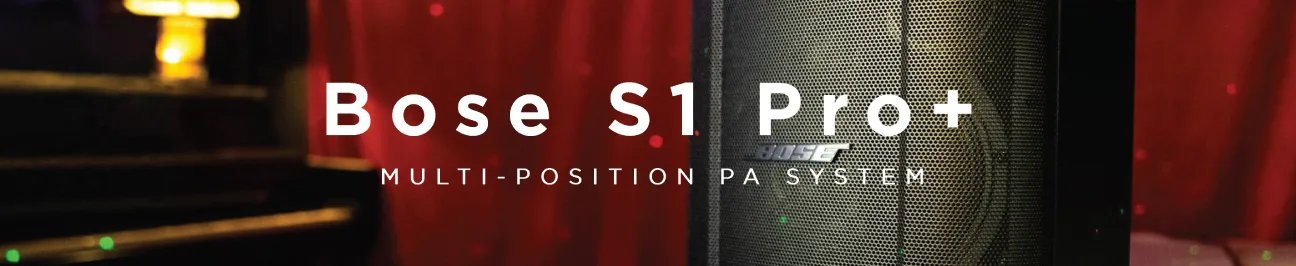 Bose Professional Products Landing Page Banner
