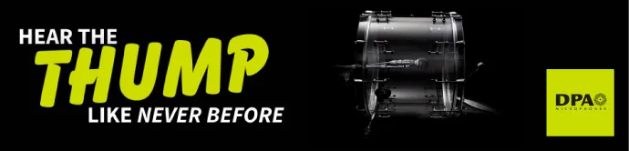 DPA Microphones Landing Page Banner