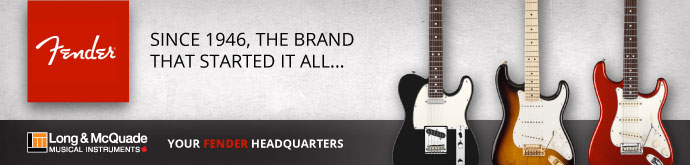 Fender Landing Page Banner