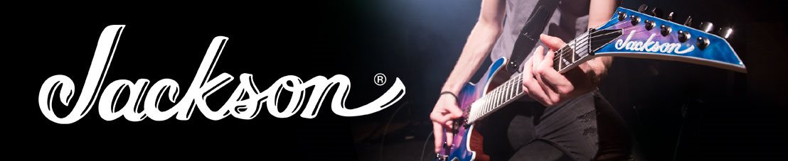 Jackson Guitars Landing Page Banner