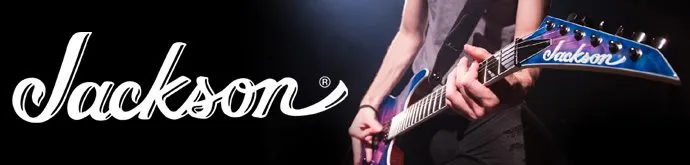 Jackson Guitars Landing Page Banner