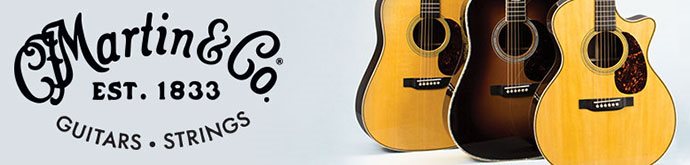 Martin Guitars Landing Page Banner