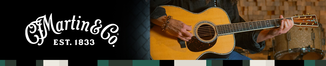 Martin Guitars Landing Page Banner