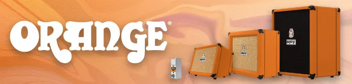 Orange Amplifiers Landing Page Banner