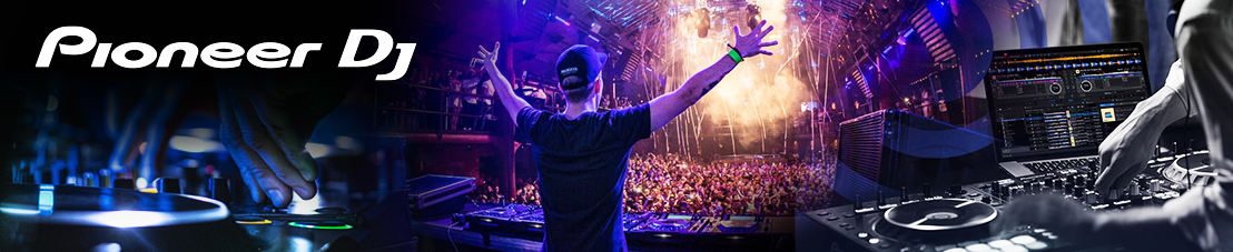 Pioneer DJ Landing Page Banner