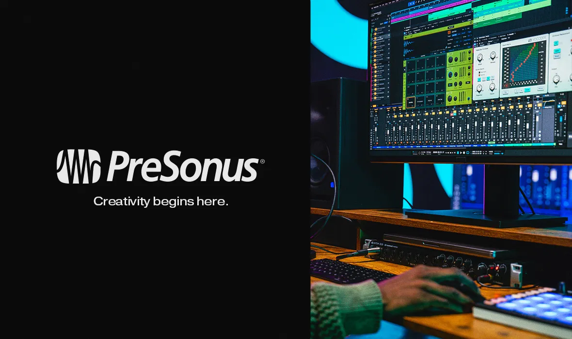 PreSonus Landing Page Banner