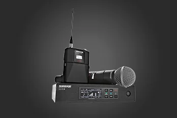 shure qlxd wireless microphones