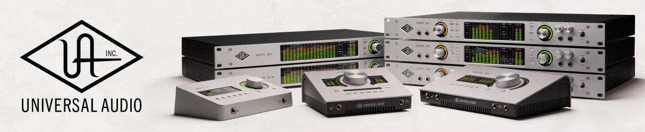 Universal Audio Landing Page Banner