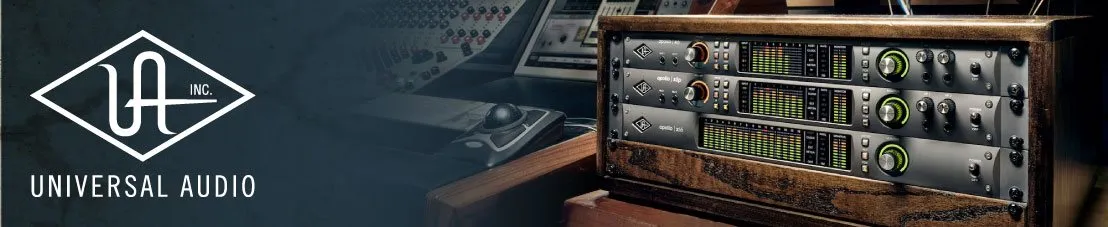 Universal Audio Landing Page Banner