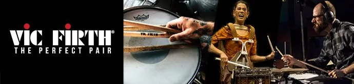 Vic Firth Landing Page Banner