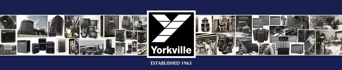 Yorkville Sound Landing Page Banner