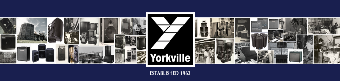 Yorkville Sound Landing Page Banner