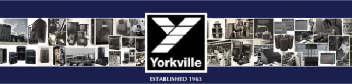 Yorkville Sound Landing Page Banner
