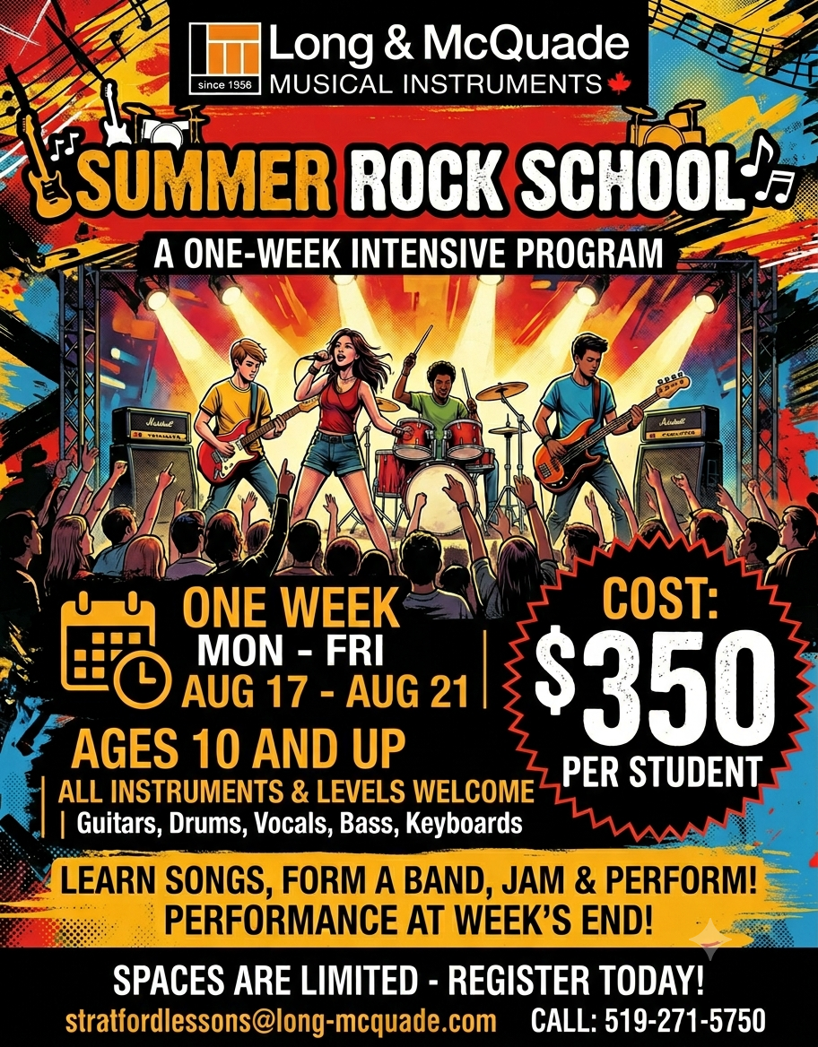 Rock School Tyler Cooke lessons in Stratford