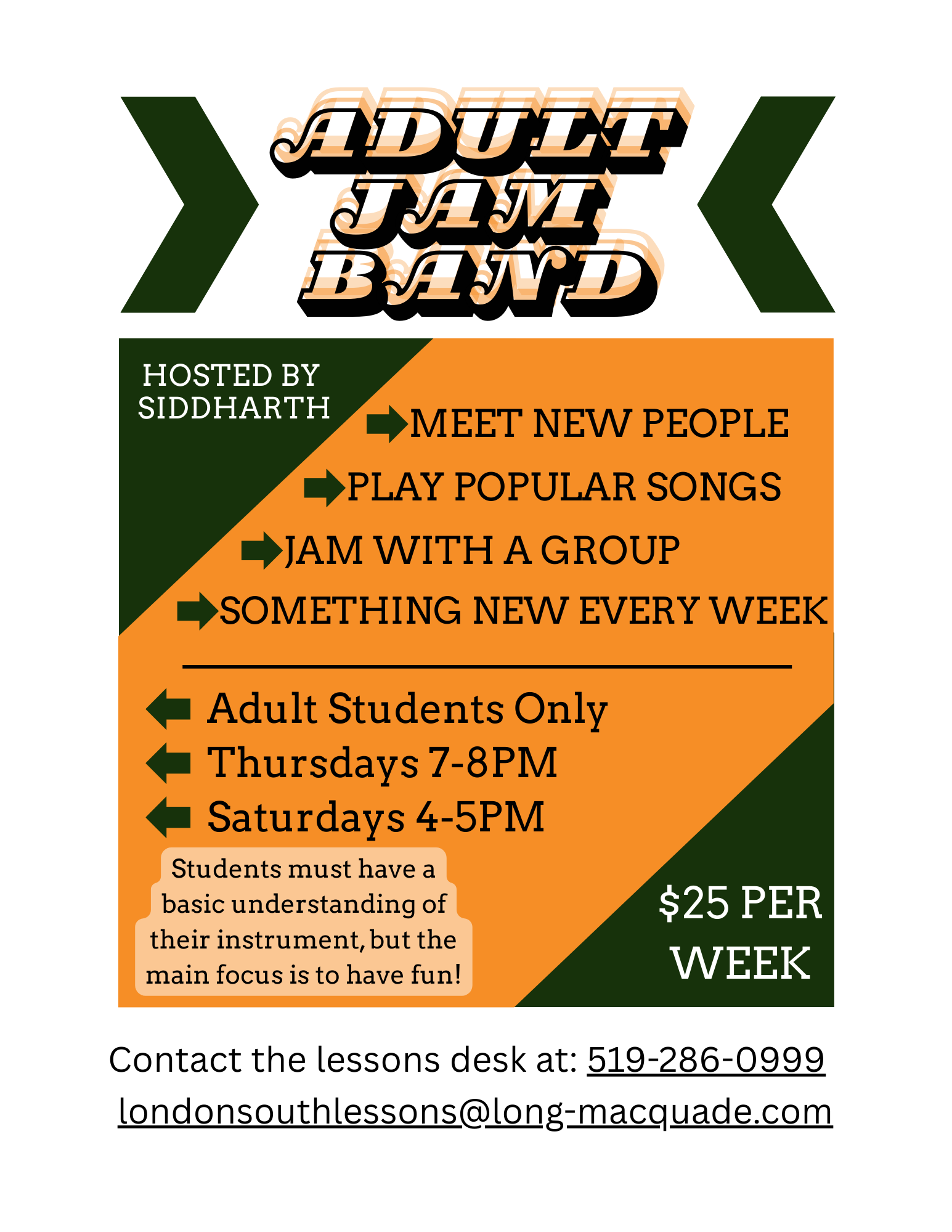 Online -  None  lessons in London South