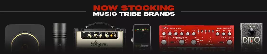 Now Stocking! Music Tribe Brands