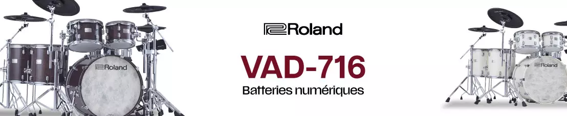 New from Roland! VAD-716 Electronic Drumkits