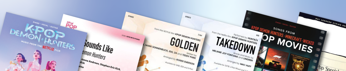 KPop Demon Hunters Sheet Music Now Available!