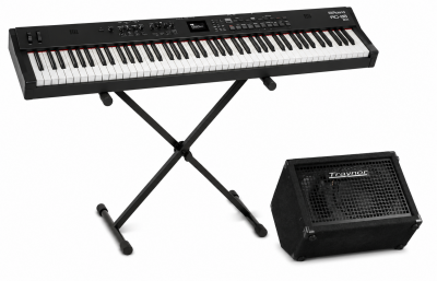 Stage Piano and Amplifier
