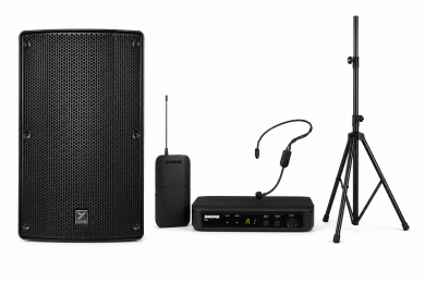 Small Presentation with Wireless Headset