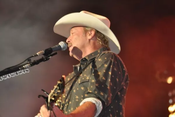 Country Singer on stage, picture taken by Alan Jackson