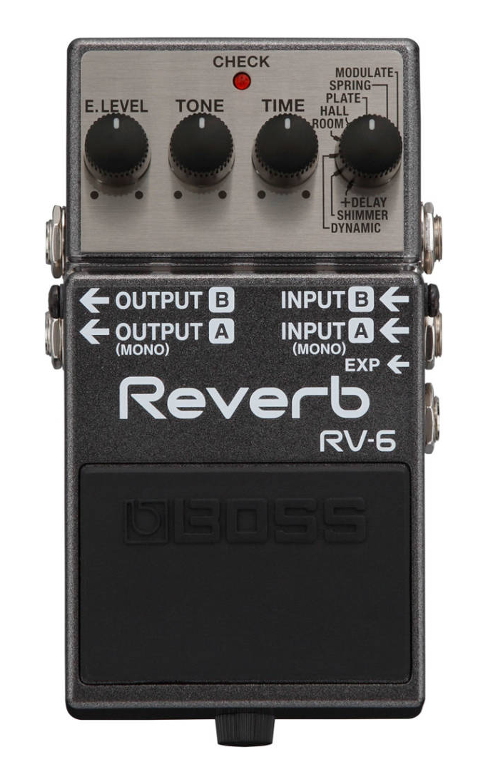 BOSS RV-6 Reverb Pedal