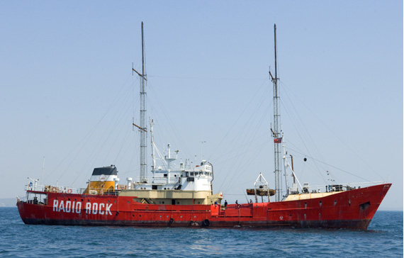Pirate Radio boat
