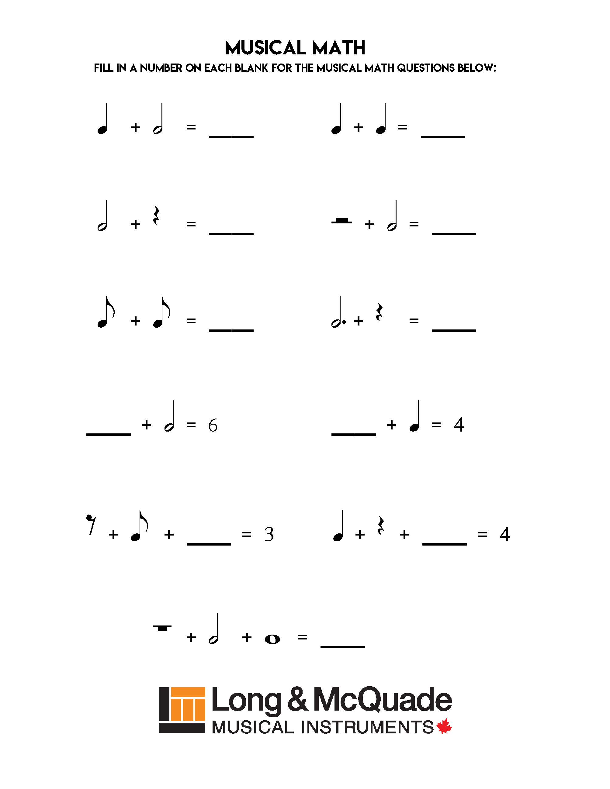 Musical Math 2